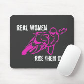 Real Women Ride mousepad Muismat (Met muis)