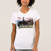 Real Women Ride Mules T-shirt (Voorkant)