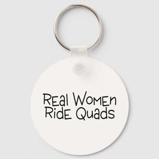 Real Women Ride Quads Sleutelhanger (Voorkant)
