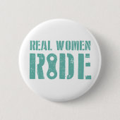 Real Women Ride Ronde Button 5,7 Cm (Voorkant)