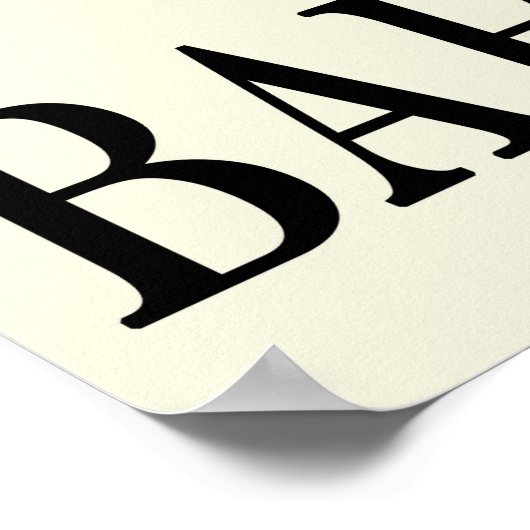 Real Women Sing Barbershop Poster (Hoek)