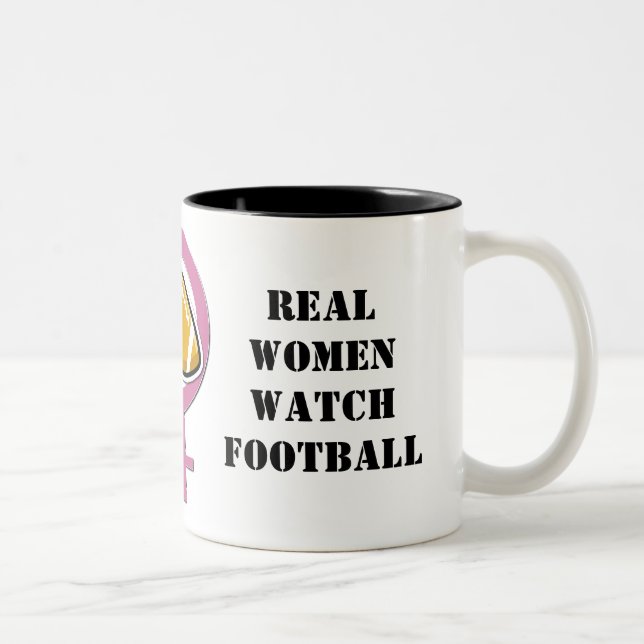 Real Women Watch Football Mok (Rechts)