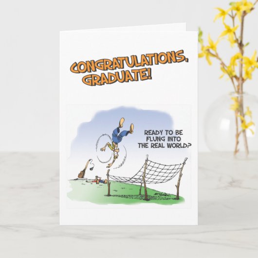 Real World Wenskaart Kaart (Gele Bloem)