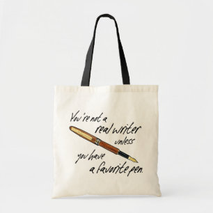 Real Writer Tote Bag