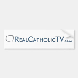 RealCatholicTV.com Bumpersticker