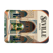 Reales Alcázar van Sevilla Spanje Magneet (Horizontaal)