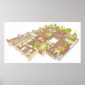 Reales Alcazares Poster (Voorkant)