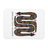 Realiseer je balans in de Floral Magneet (Horizontaal)