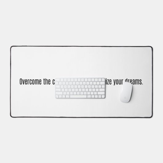 Realiseer je dromen Desk Mat (Keyboard & Muis)