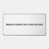 Realiseer je dromen Desk Mat (Voorkant)
