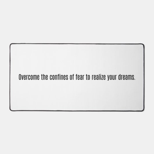 Realiseer je dromen Desk Mat (Voorkant)