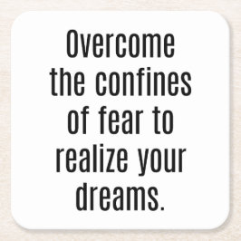 Realiseer je droompapieren Onderzetter