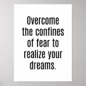 Realiseer je droomPoster Poster (Voorkant)