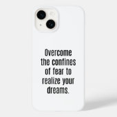 Realiseer je droomscenario iPhone Case (Achterkant)