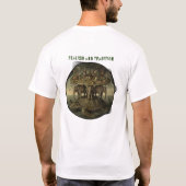 Realism and Tradition Surreal Elephant Turtle Art T-shirt (Achterkant)