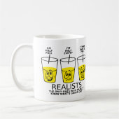 Realist Cup Grappige Mok (Links)