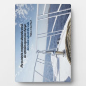 Realist Inspirerend Photo Plaque Fotoplaat (voorkant)