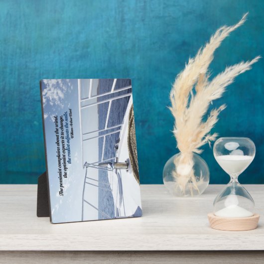 Realist Inspirerend Photo Plaque Fotoplaat (Zijkant)