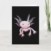 Realistic Axolotl Animal Kaart (Voorkant)