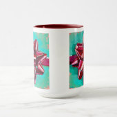 Realistic Bow Painting - Holiday Decor Mok (Midden)