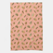 Realistic Chocolate Chip Cookie Kitchen Towel Theedoek (Verticaal)