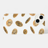 Realistic Chocolate Chip Cookie Phone Case iPhone Hoesje (Achterkant horizontaal)