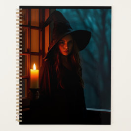 Realistic Dark Witch Planner | Halloween Gothic