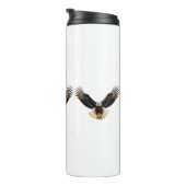 Realistic Eagle in Flight – Cinematic Wildlife Art Thermosbeker (Geroteerd rechts)