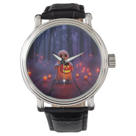 Realistic Ghost Glow 🎃 Halloween Magic 2025 Horloge