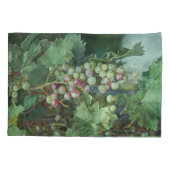 Realistic Grape Vine with Leaves – Fine Art Kussensloop (Achterkant-Links)
