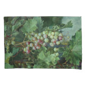 Realistic Grape Vine with Leaves – Fine Art Kussensloop (Voorkant-Links)