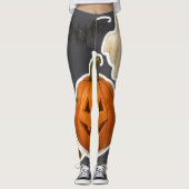  Realistic Halloween Sticker  Leggings (Voorkant)