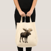 REALISTIC MOOSE DESIGN. SAMER BRASIL TOTE BAG (Voorkant (product))