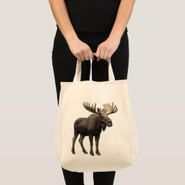 REALISTIC MOOSE DESIGN. SAMER BRASIL TOTE BAG