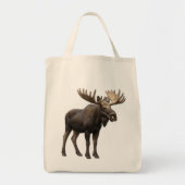REALISTIC MOOSE DESIGN. SAMER BRASIL TOTE BAG (Voorkant)