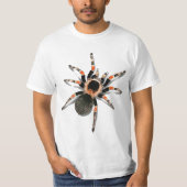 Realistic Red Knee Tarantula  T-shirt (Voorkant)
