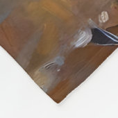 Realistic Red Wine Cheese Grapes Still Life Fleece Deken (Hoek)