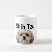 Realistic Shih Tzu Full Wrap 11oz Mug PNG | Custom Koffiemok (Center)