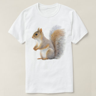 Realistic Squirrel Portrait T-shirt