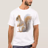 Realistic Squirrel Portrait T-shirt (Voorkant)