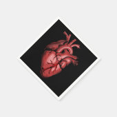 Realistisch Anatomisch Afbeelding Napkins Servet (Hoek)