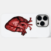 Realistisch Anatomisch Afbeelding van het hart Case-Mate iPhone Case (Achterkant (horizontaal))