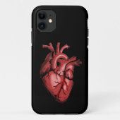 Realistisch Anatomisch Afbeelding van het hart Case-Mate iPhone Case (Achterkant)