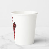 Realistisch Anatomisch Afbeelding van het hart Papieren Bekers (Links)