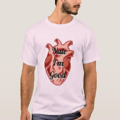  Realistisch Anti-Valentijns Hart T-shirt (Voorkant)