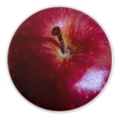 Realistisch Apple Keramische Knop (Voorkant)