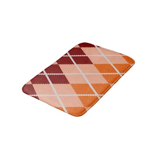 Realistisch Argyle Cloth Badmat (Gekanteld)