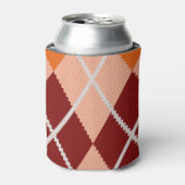 Realistisch Argyle Cloth Blikjeskoeler (Blikje Voorkant)