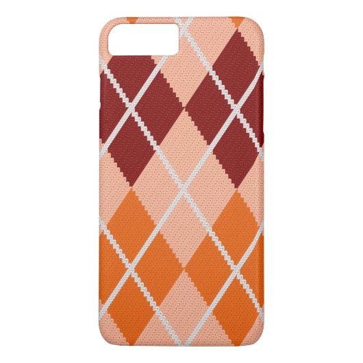 Realistisch Argyle Cloth Case-Mate iPhone Case (Achterkant)
