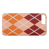 Realistisch Argyle Cloth Case-Mate iPhone Case (Achterkant (Horizontaal))